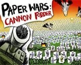 Portada oficial de Paper Wars: Cannon Fodder  WIIWARE
