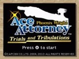 Portada oficial de Phoenix Wright: Ace Attorney - Trials & Tribulations  WIIWARE