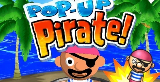 Portada oficial de Pop-Up Pirate!  WIIWARE