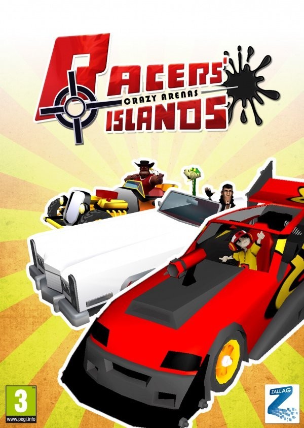 Portada oficial de Racers' Islands: Crazy Arenas  WIIWARE