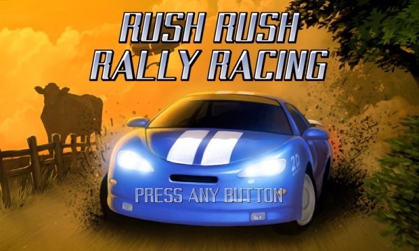 Portada oficial de Rush Rush Rally Racing  WIIWARE
