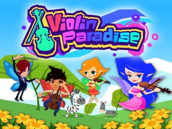 Portada oficial de Violin Paradise  WIIWARE