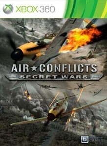 Carátula Air Conflicts Secret Wars X360
