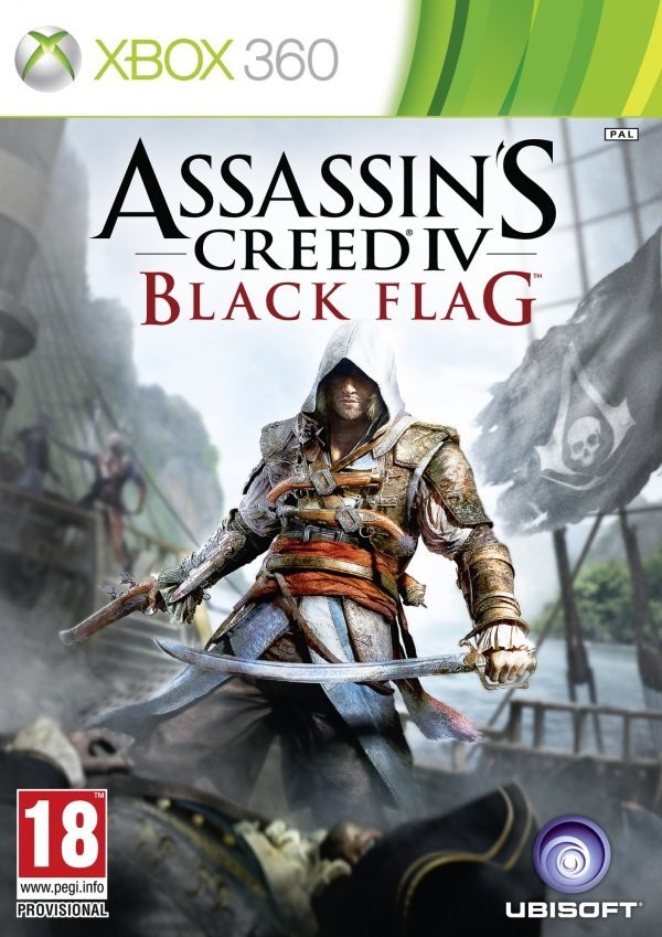 Carátula Assassin's Creed IV Black Flag X360