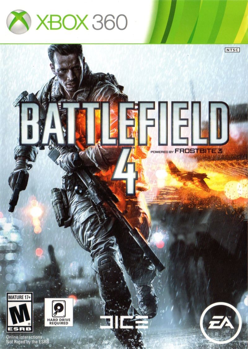 Carátula Battlefield 4  X360