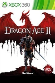 Portada oficial de Dragon Age 2  X360