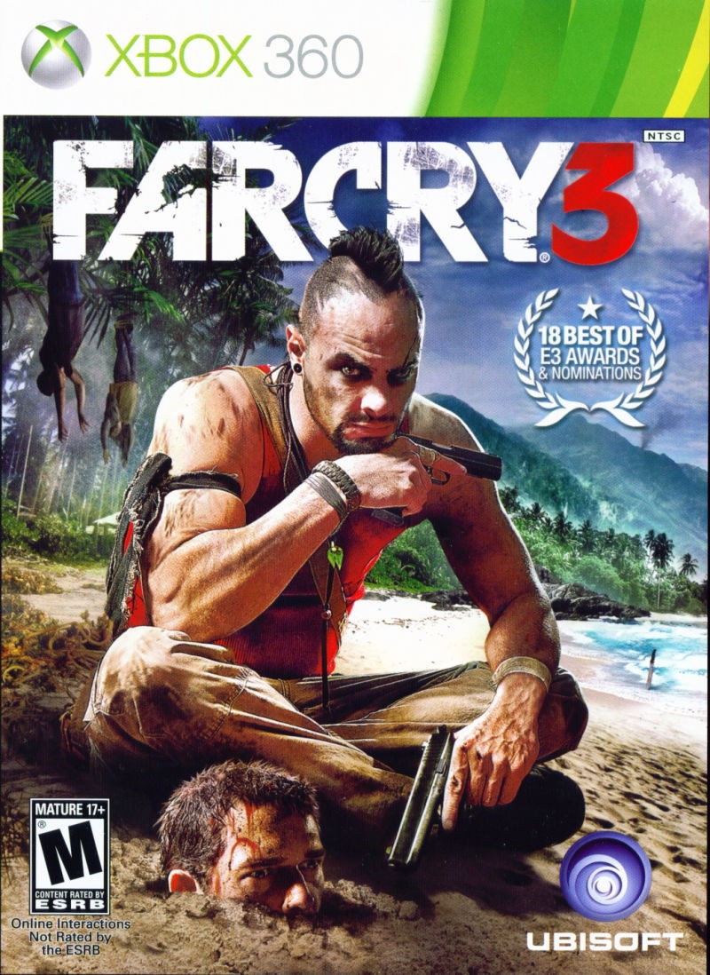 Carátula Far Cry 3  X360