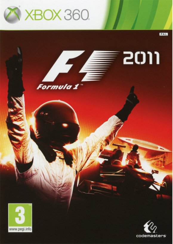 Carátula Formula 1 2011 X360