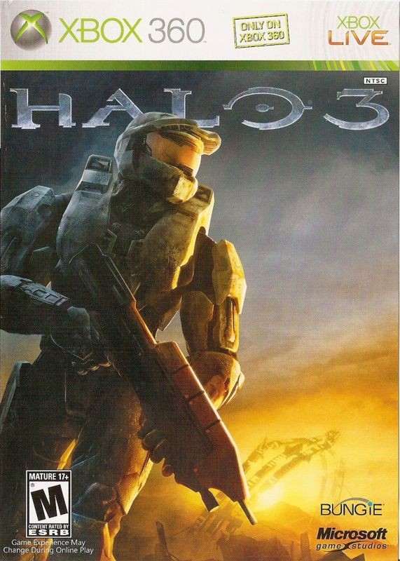 Portada oficial de Halo 3  X360