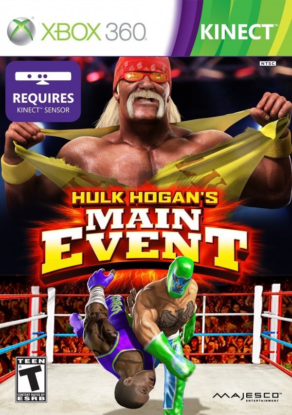 Portada oficial de Hulk Hogan's Main Event  X360