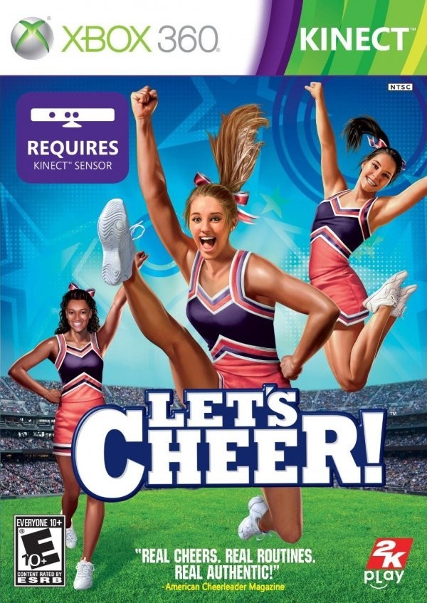 Portada oficial de Let's Cheer!  X360