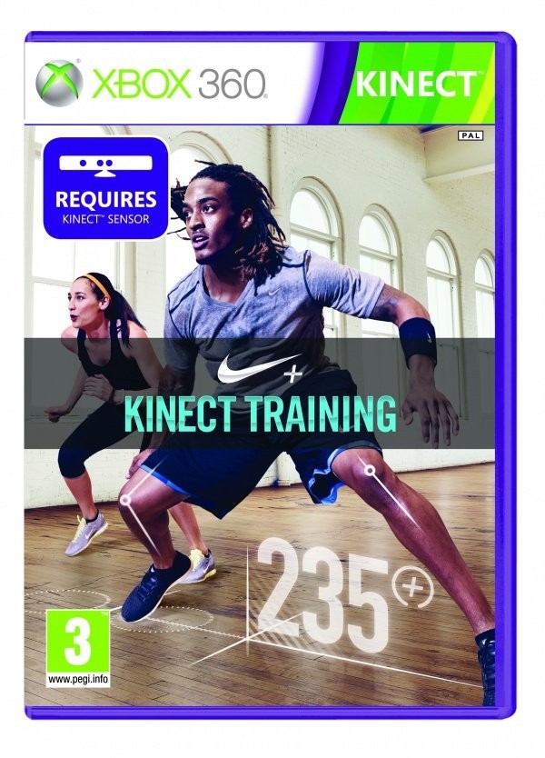 Portada oficial de Nike+ Kinect Training  X360