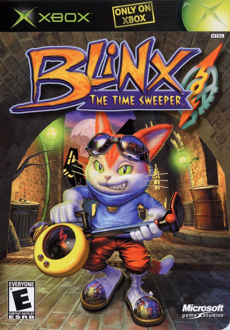 Portada oficial de Blinx: The Time Sweeper  XBOX
