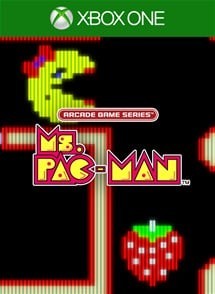 Portada oficial de Arcade Game Series: Ms. PAC-MAN  XONE