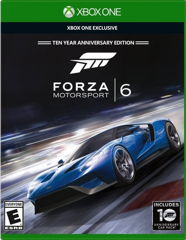 Portada oficial de Forza Motorsport 6  XONE