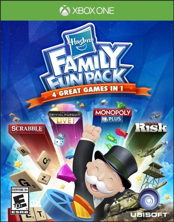 Portada oficial de Hasbro Family Fun Pack  XONE