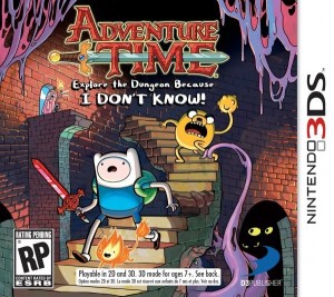 Carátula de Adventure Time: Explore the Dungeon Because I DON'T KNOW!  3DS