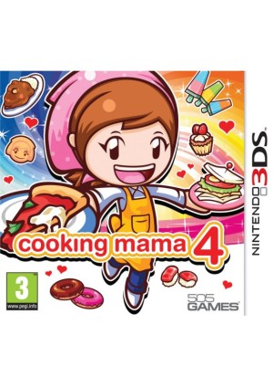 Carátula de Cooking Mama 4 3DS