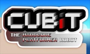 Carátula de Cubit The Hardcore Platformer Robot  3DS