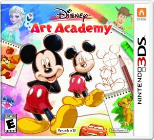 Carátula de Disney Art Academy  3DS