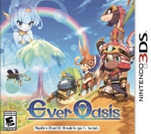 Carátula de Ever Oasis  3DS