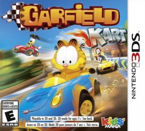 Carátula de Garfield Kart  3DS