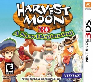 Carátula de Harvest Moon: A New Beginning  3DS