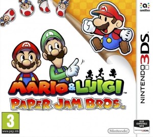 Carátula de Mario & Luigi: Paper Jam  3DS