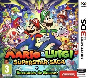 Carátula de Mario & Luigi: Superstar Saga + Bowser's Minions  3DS
