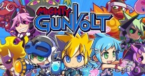 Carátula de Mighty Gunvolt  3DS