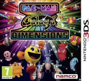 Carátula de Pac-Man & Galaga Dimensions  3DS
