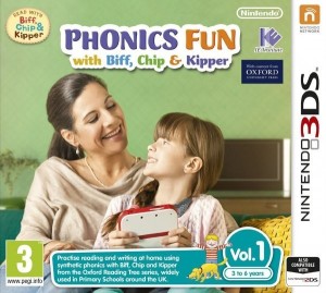 Carátula de Phonics Fun with Biff, Chip & Kipper: Vol. 1  3DS