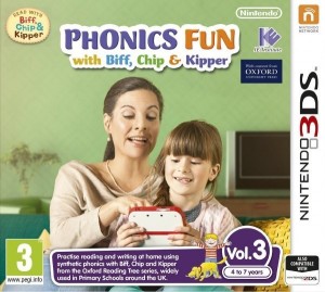 Carátula de Phonics Fun with Biff, Chip & Kipper: Vol. 3  3DS