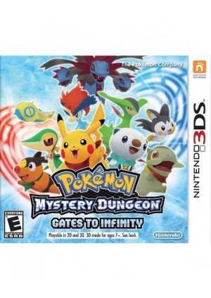 Carátula de Pokémon Mundo Misterioso Portales al Infinito 3DS