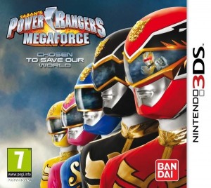 Carátula de Power Rangers Megaforce  3DS