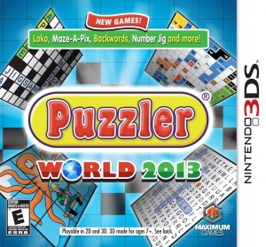 Carátula de Puzzler World 2013  3DS
