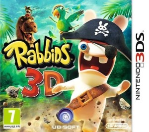 Carátula de Rabbids 3D  3DS