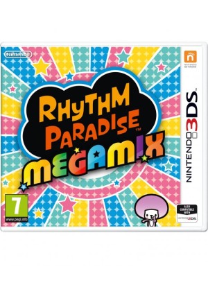 Carátula de Rhythm Paradise Megamix 3DS
