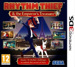 Carátula de Rhythm Thief & the Emperor's Treasure  3DS