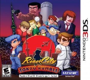 Carátula de River City: Tokyo Rumble  3DS