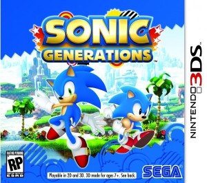 Carátula de Sonic Generations  3DS