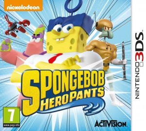 Carátula de SpongeBob HeroPants  3DS