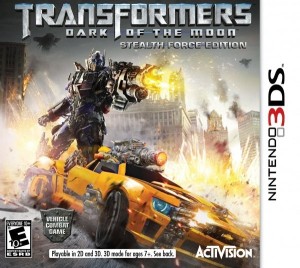 Carátula de Transformers: Dark of the Moon - Stealth Force Edition  3DS