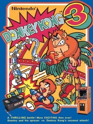 Carátula de Donkey Kong 3  ARCADE