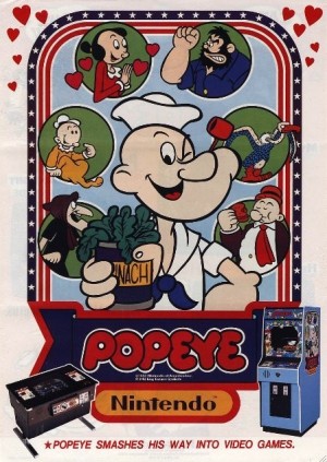 Carátula de Popeye  ARCADE