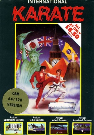 Carátula de International Karate +  C64