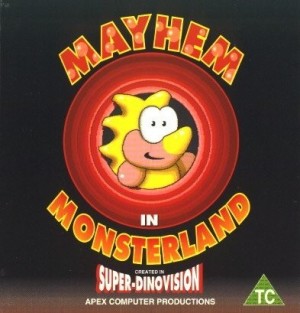Carátula de Mayhem in Monsterland  C64