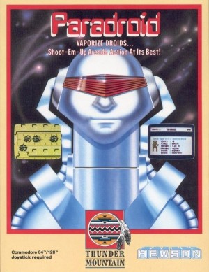 Carátula de Paradroid  C64