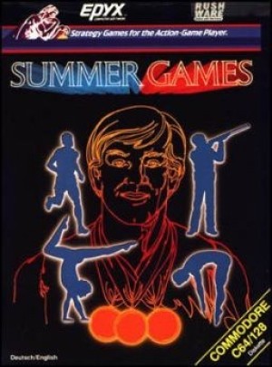 Carátula de Summer Games  C64