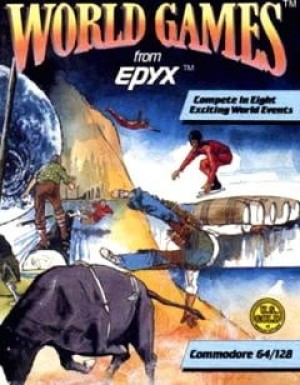 Carátula de World Games  C64